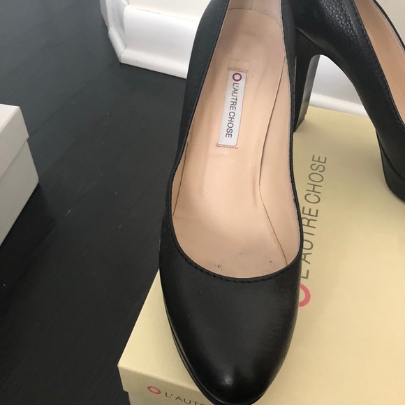 L'AUTRE CHOSE round toe pump heel - Picture 5 of 6